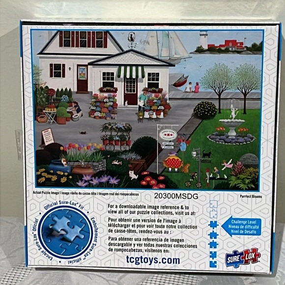 Sure Lox jigsaw puzzle Purrfect blooms 1000 pieces - Picture 2 of 4